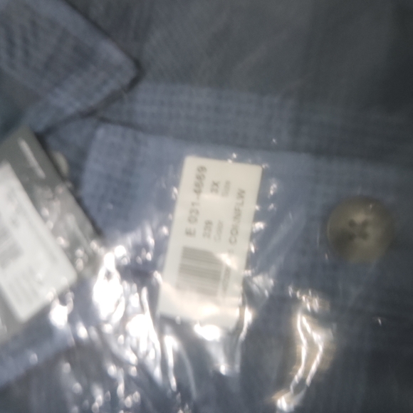 3X Blue Chutes fleece shirt By Eddie Bauer